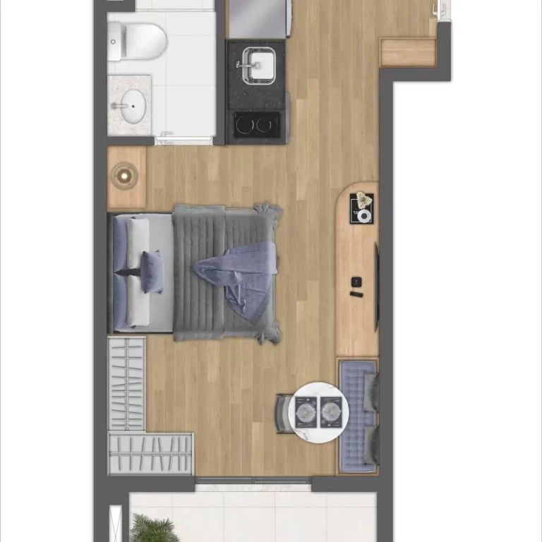 PLANTA 1 dorm 29m
